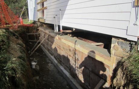 #5 Concrete Wall Poured.