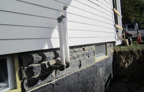 #8 Concrete Foundation & Top Stone Foundation.